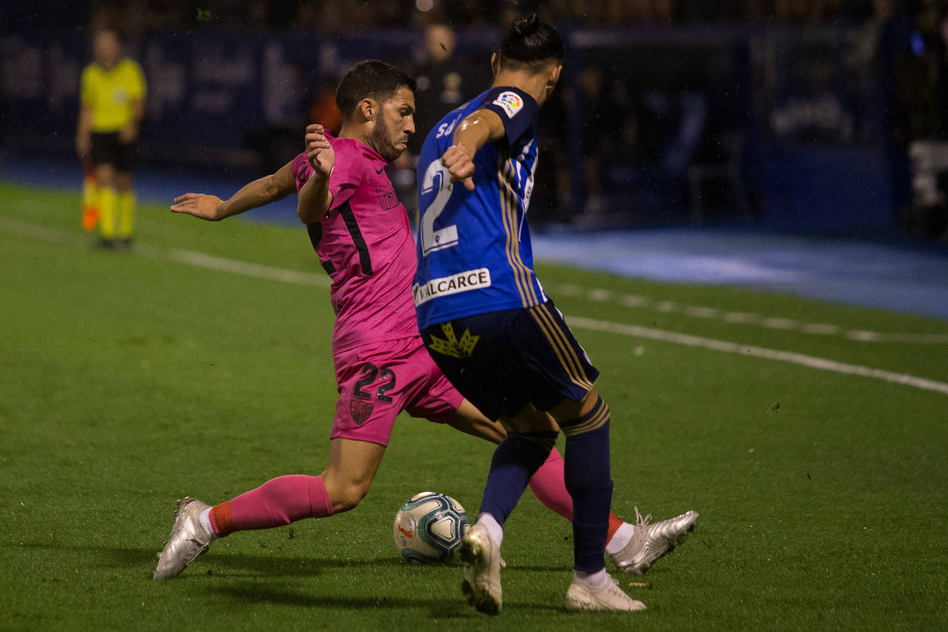 El Málaga pierde con la Ponferradina. 