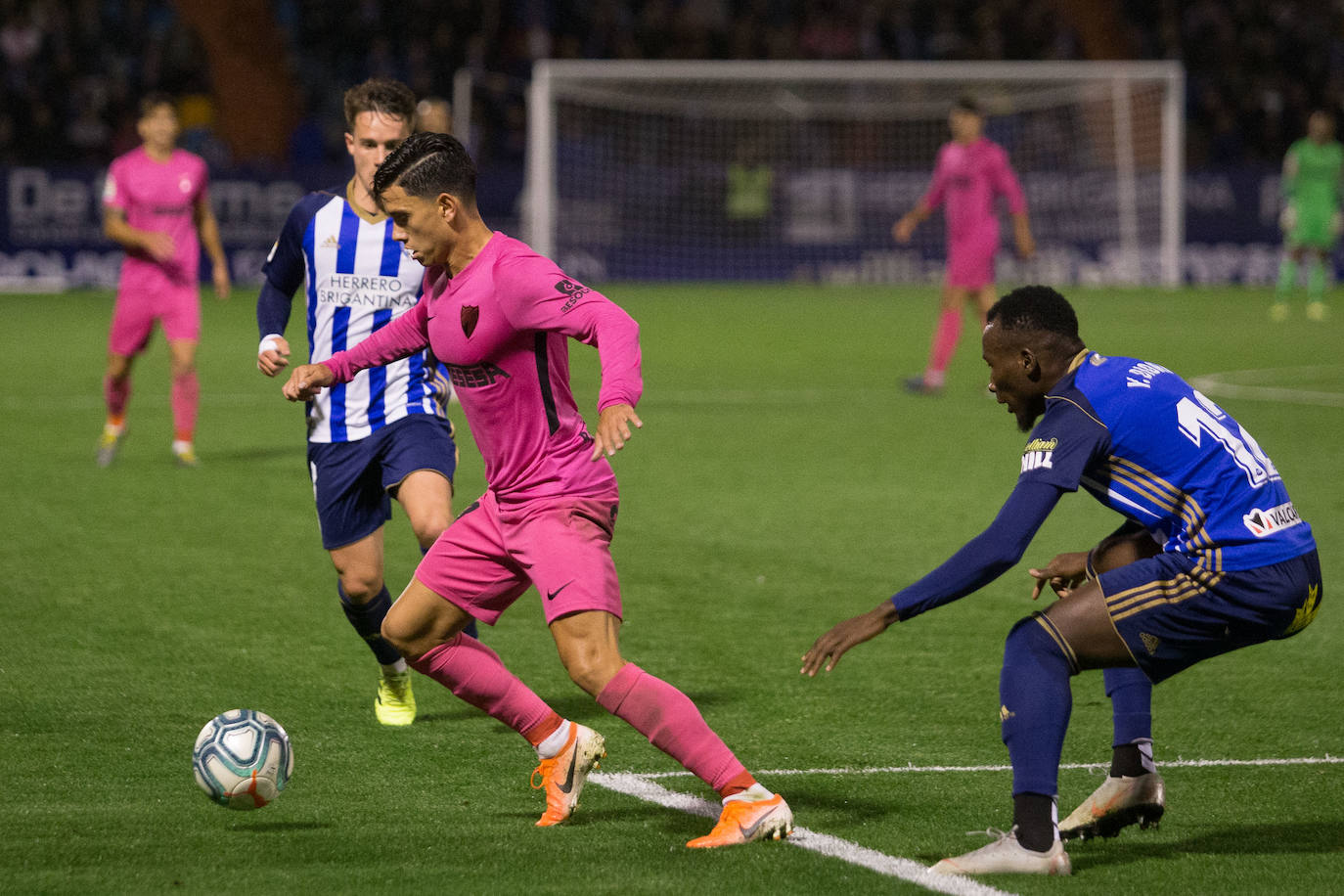 El Málaga pierde con la Ponferradina. 