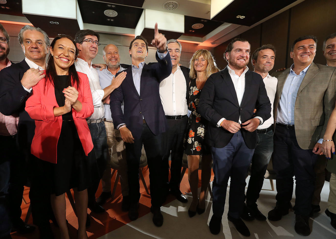 Fotos: El líder de Ciudadanos, Albert Rivera, participa en un acto de campaña en Málaga