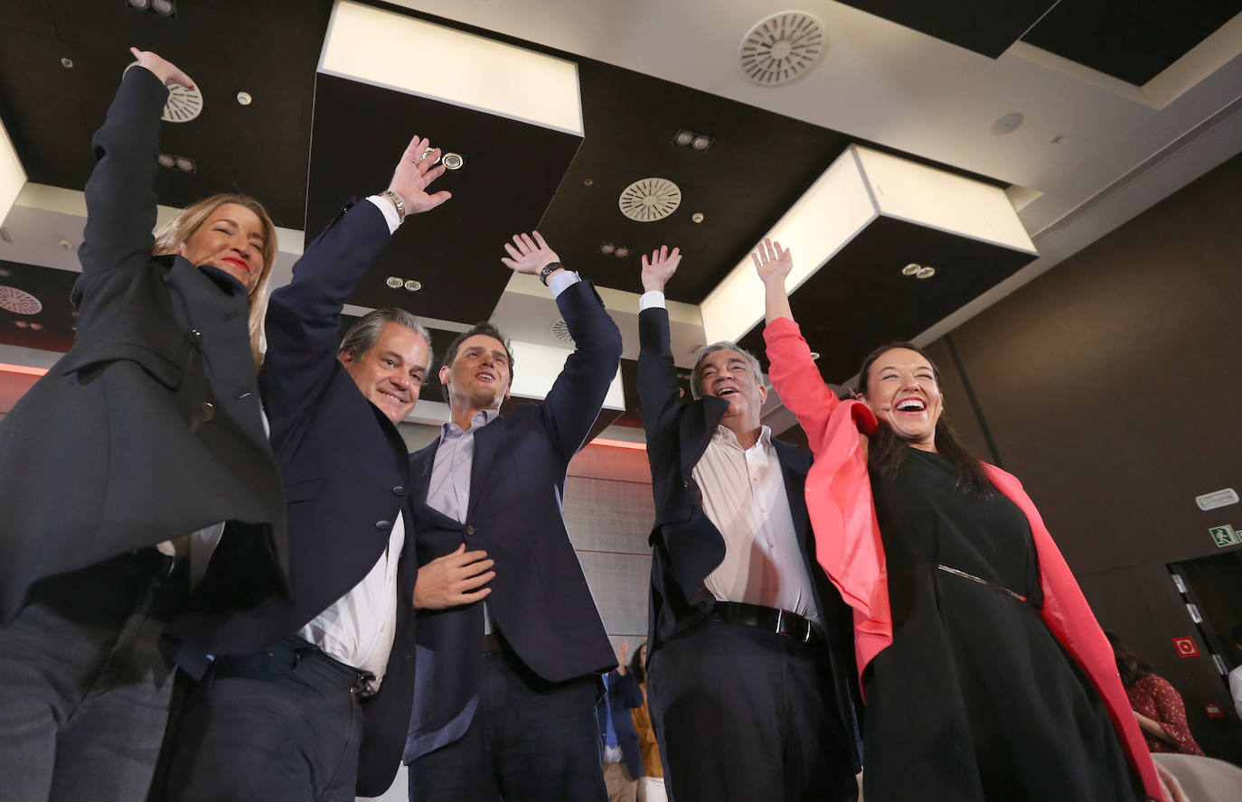 Fotos: El líder de Ciudadanos, Albert Rivera, participa en un acto de campaña en Málaga