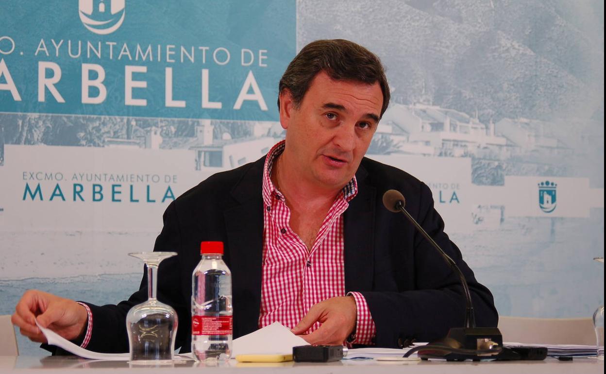 Félix Romero durante su comparecencia 