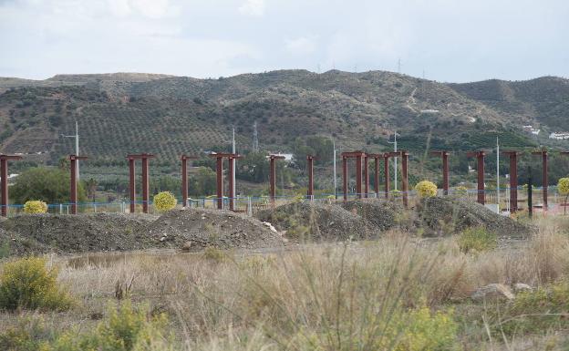 Las obras han quedado paradas en un estadio inicial. 