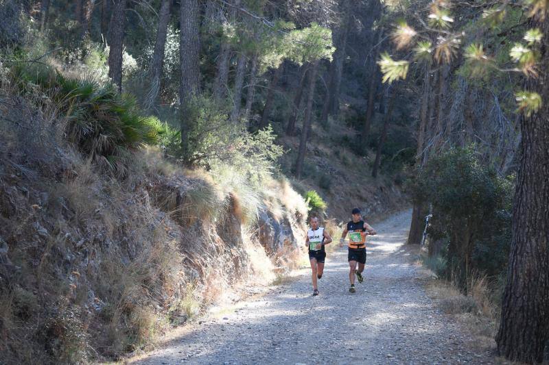 Imágenes de la 18ª edición del mítico recorrido por la sierra alhaurina donde han participado un total de 1.450 corredores 