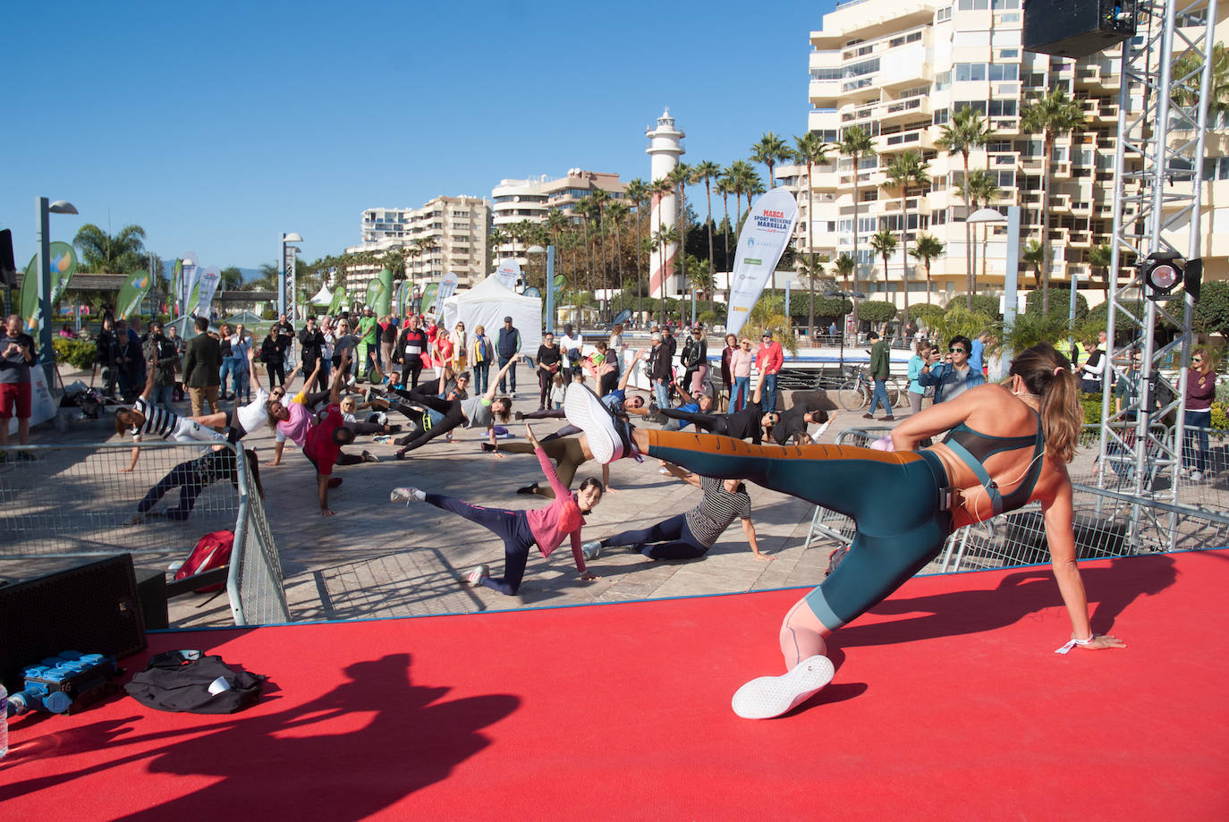 Marca Sport Weekend llena Marbella de actividades y encuentros con leyendas del deporte. 