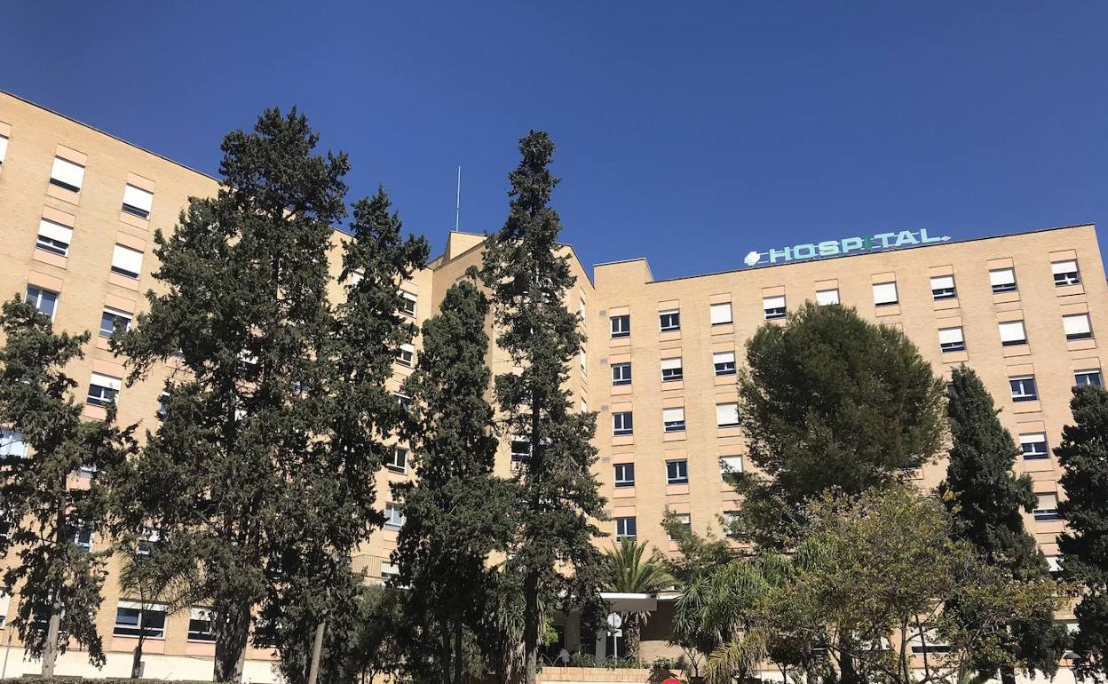 Fachada del Hospital Regional. 