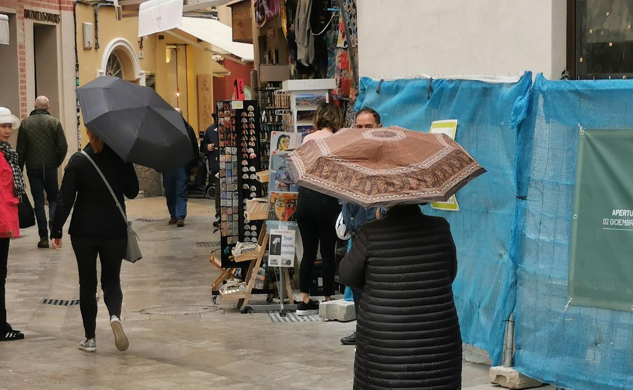 Málaga, en aviso amarillo este viernes por lluvia y fuertes vientos