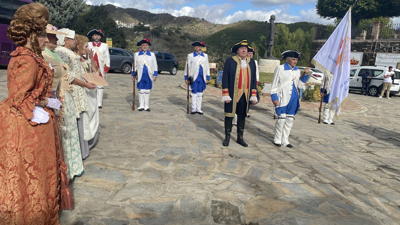 La localidad de la Axarquía y la norteamericana estrechan lazos en torno a Bernardo de Gálvez