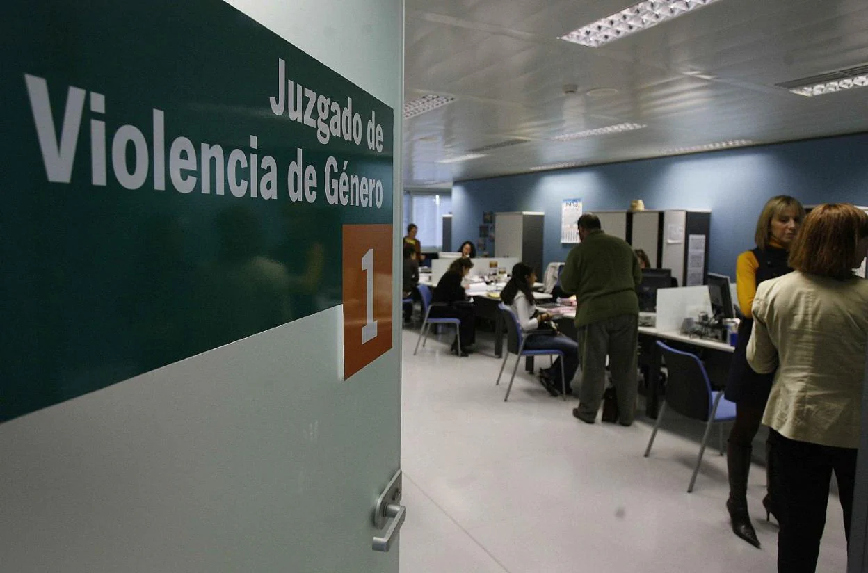 Uno de los juzgados de violencia de género de Málaga.