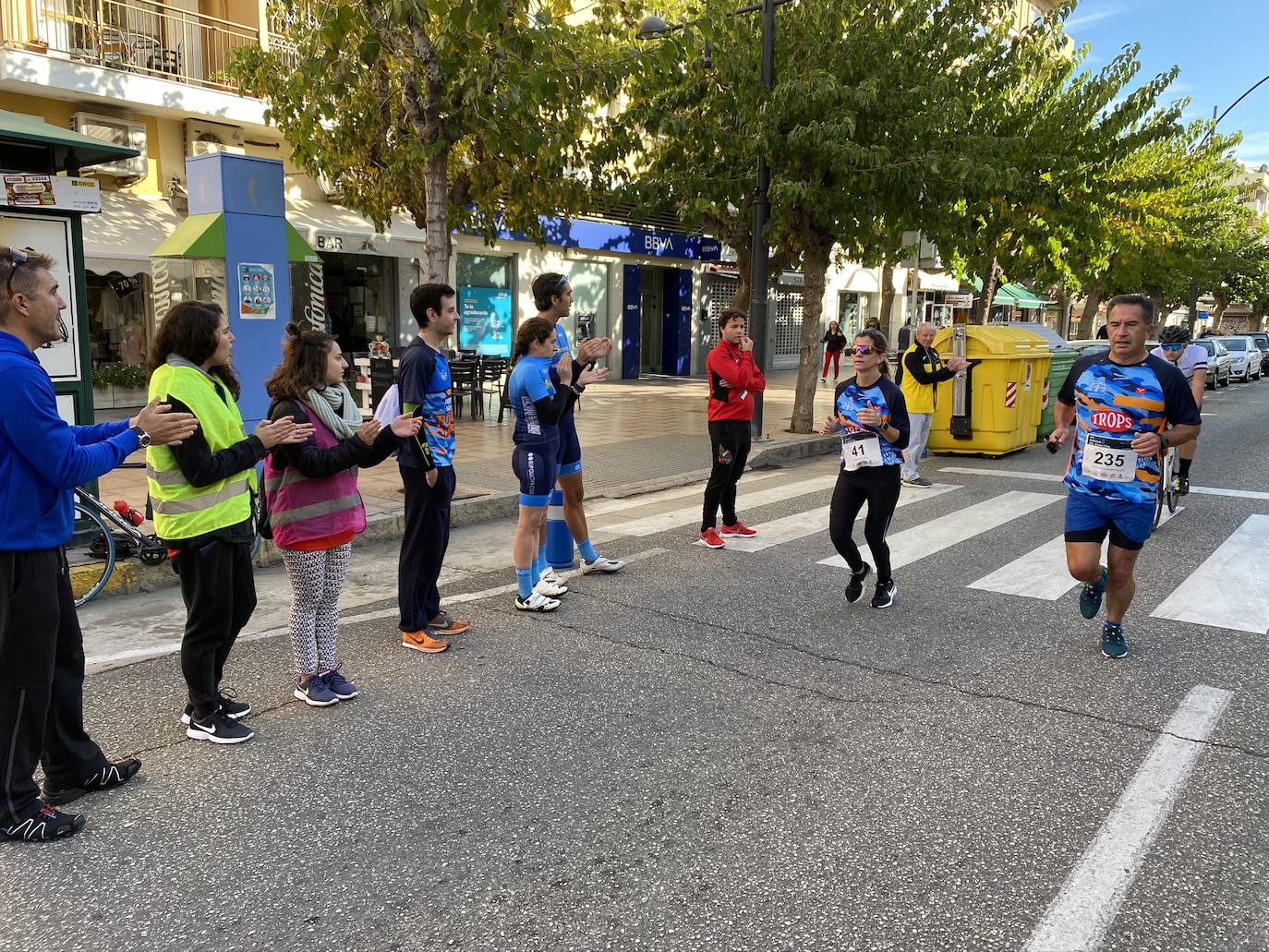 Los corredores Abdelhadi El Moaziz, del Cueva de Nerja-UMA, y Janine Lima, del Atletismo Málaga, se alzaron con la victoria.