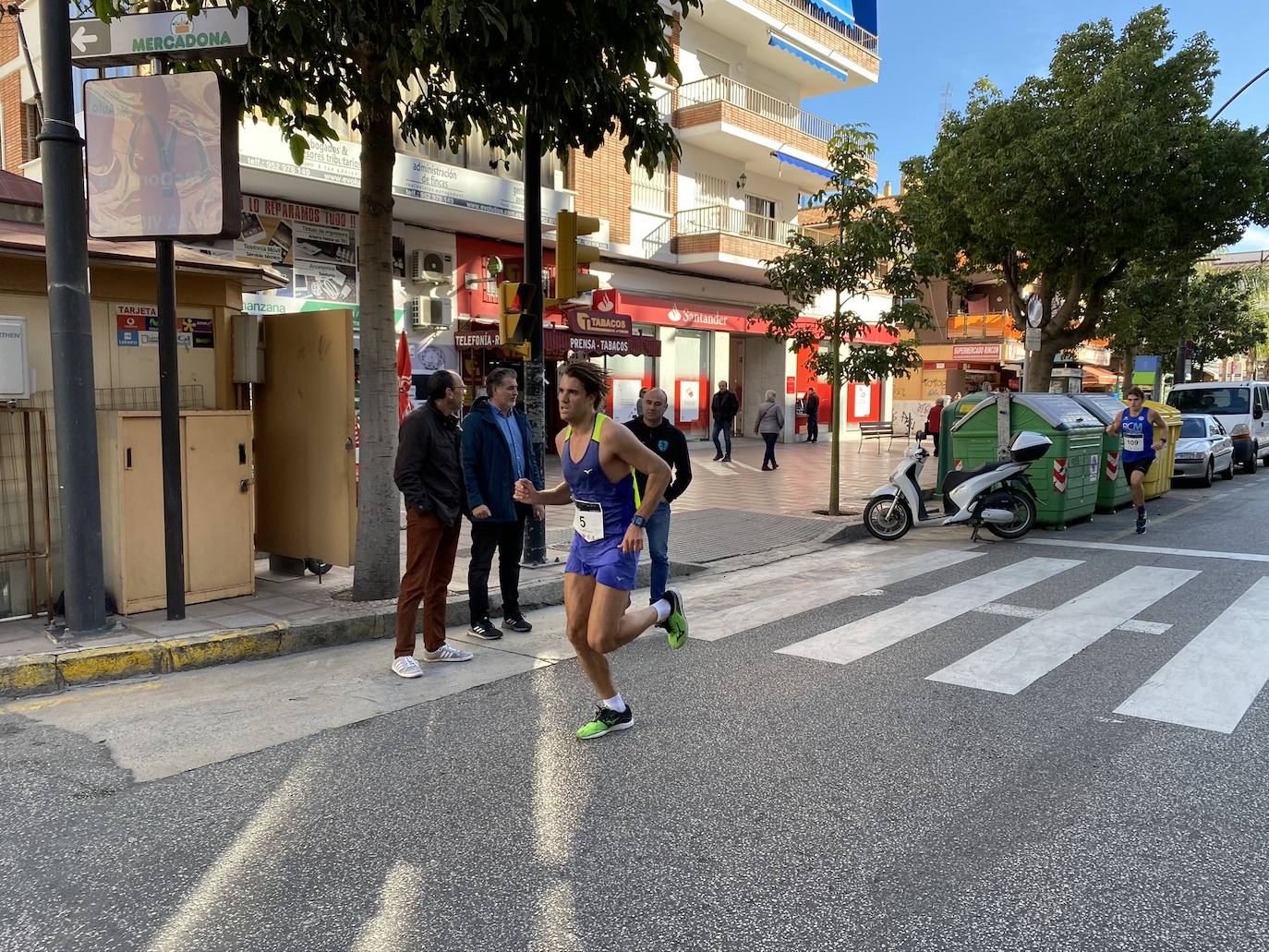 Los corredores Abdelhadi El Moaziz, del Cueva de Nerja-UMA, y Janine Lima, del Atletismo Málaga, se alzaron con la victoria.