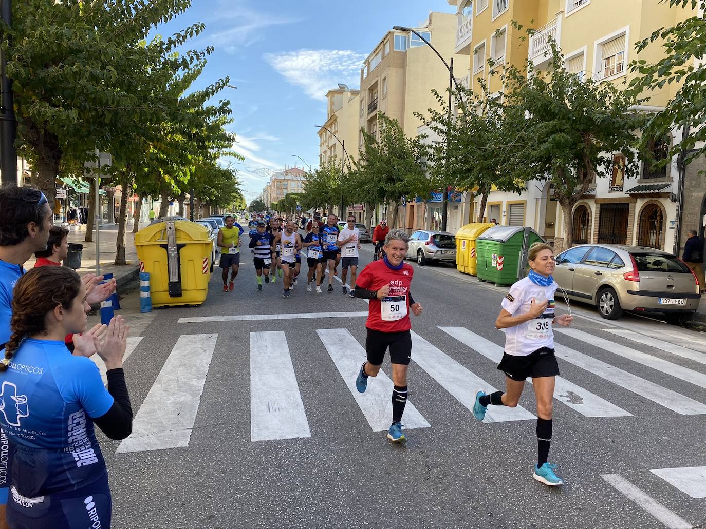 Los corredores Abdelhadi El Moaziz, del Cueva de Nerja-UMA, y Janine Lima, del Atletismo Málaga, se alzaron con la victoria.