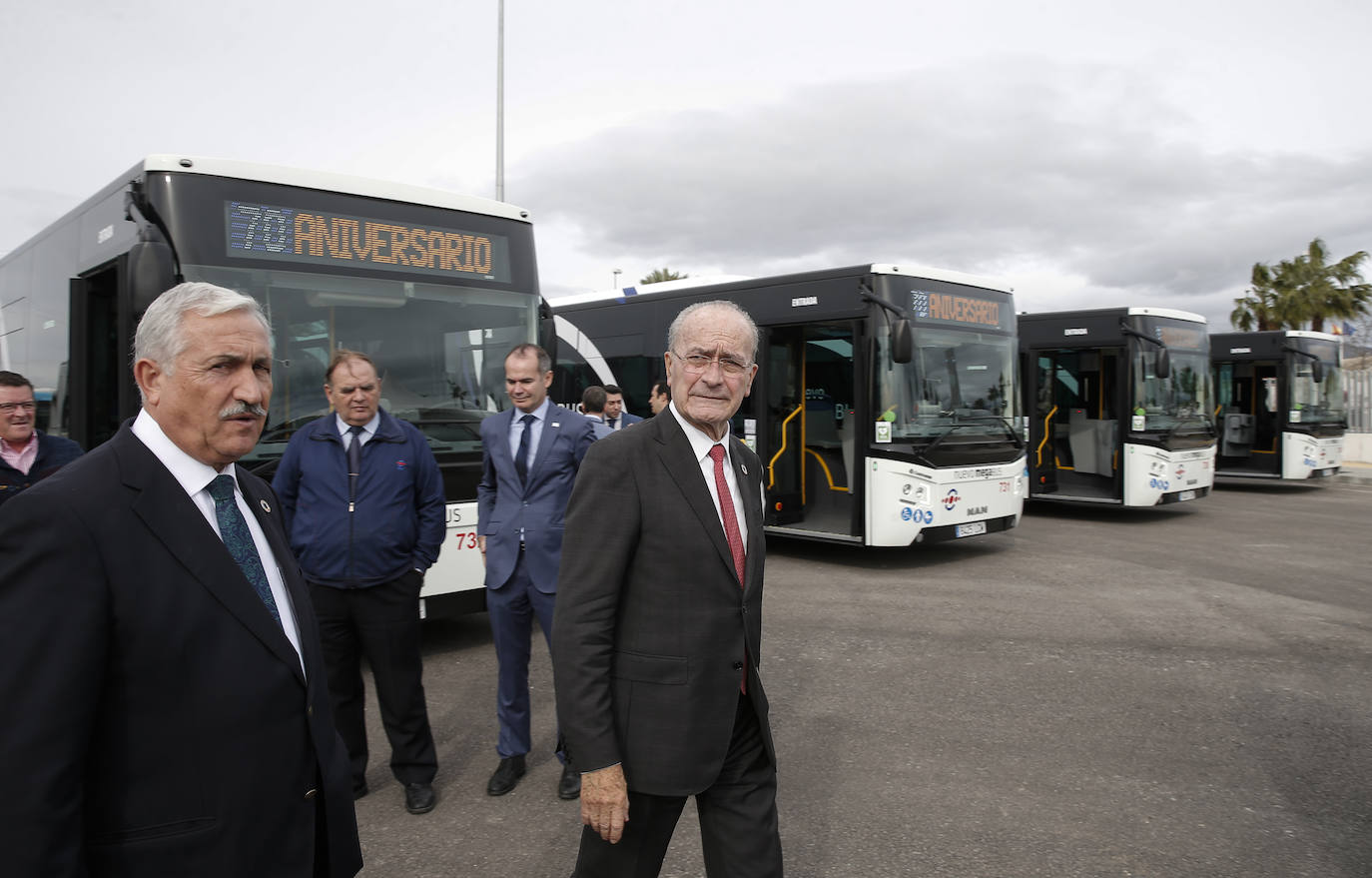 La ETM incorpora a su flota cinco nuevos megabuses. 