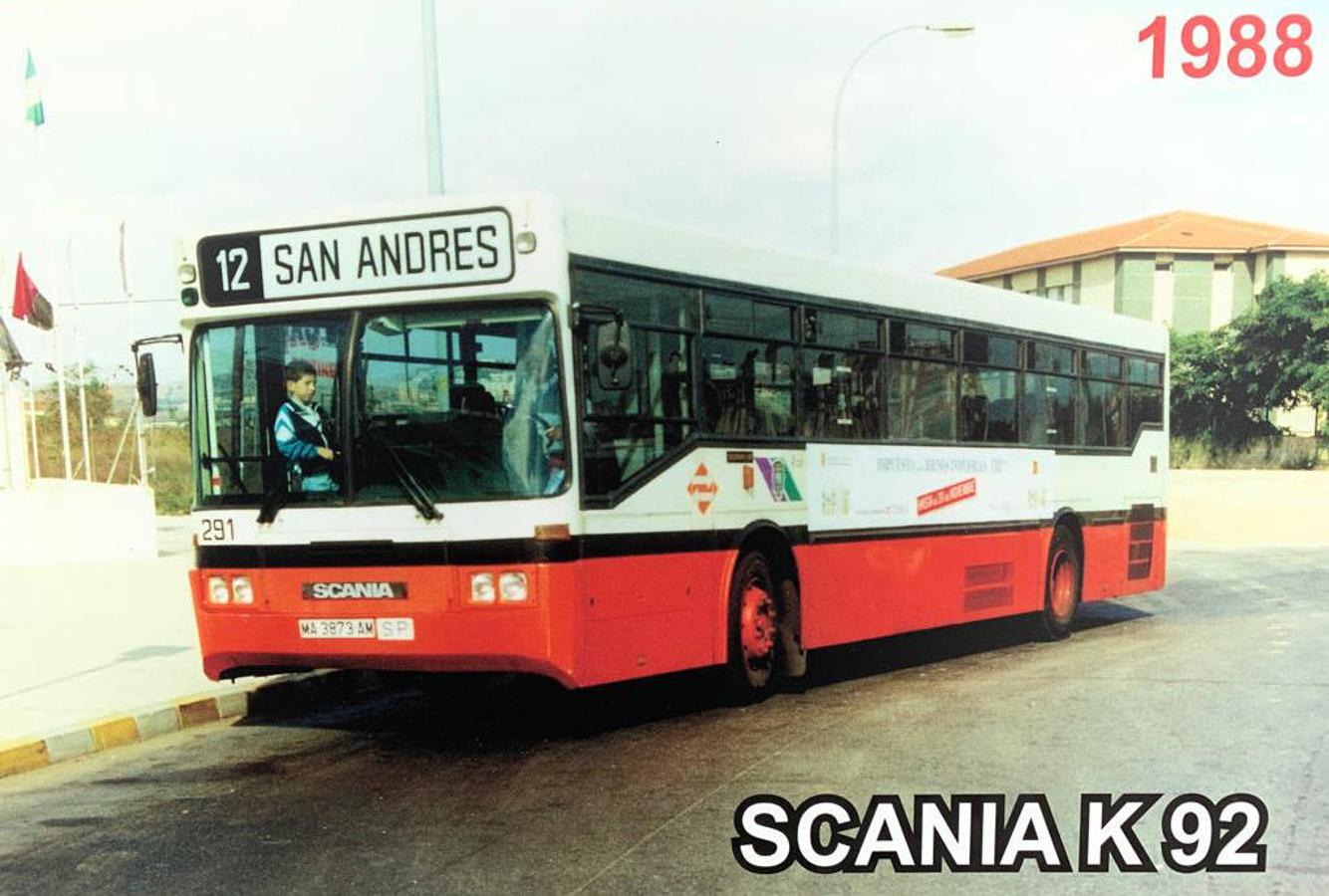 Así han cambiado los autobuses de la EMT. 