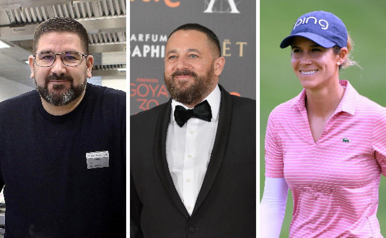 Dani García, Pepón Nieto y Azahara Muñoz