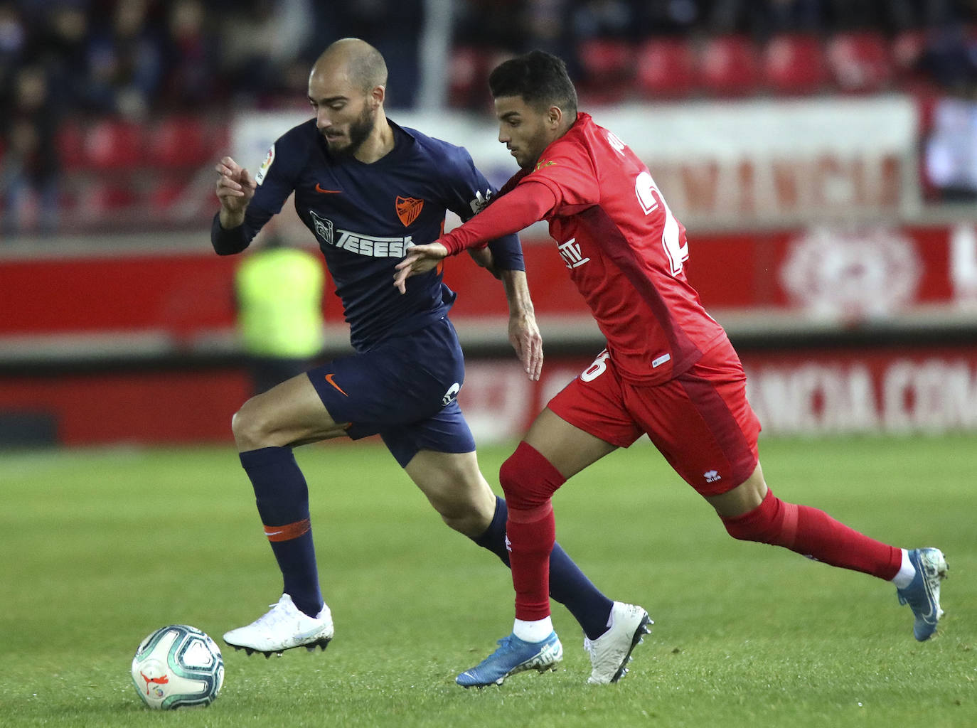 Fotos: El Numancia-Málaga, en imágenes