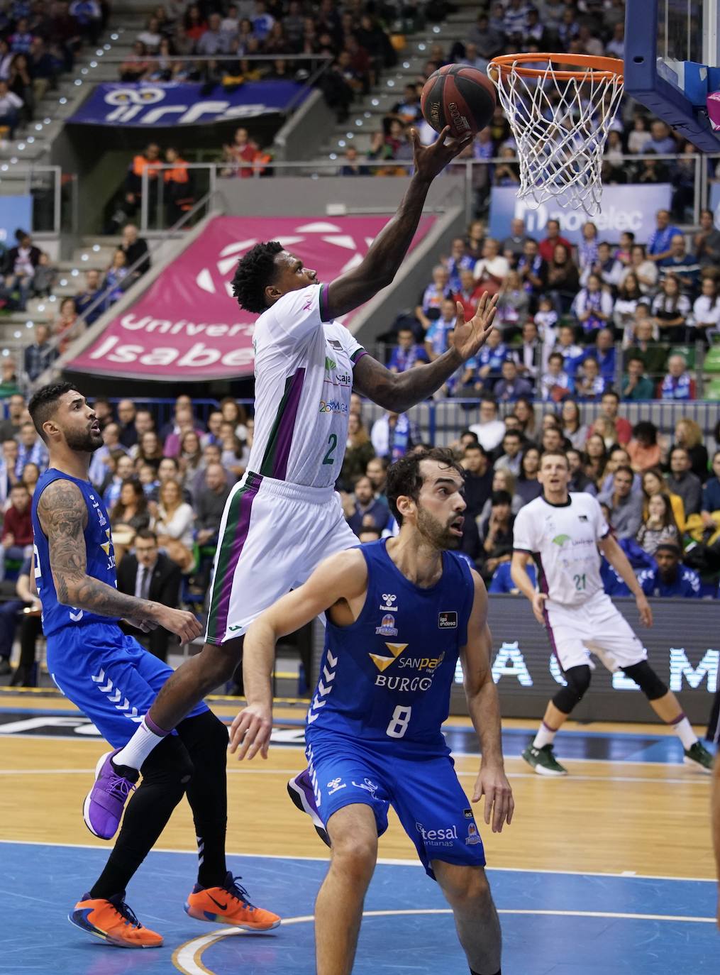 Fotos: El San Pablo Burgos-Unicaja, en imágenes