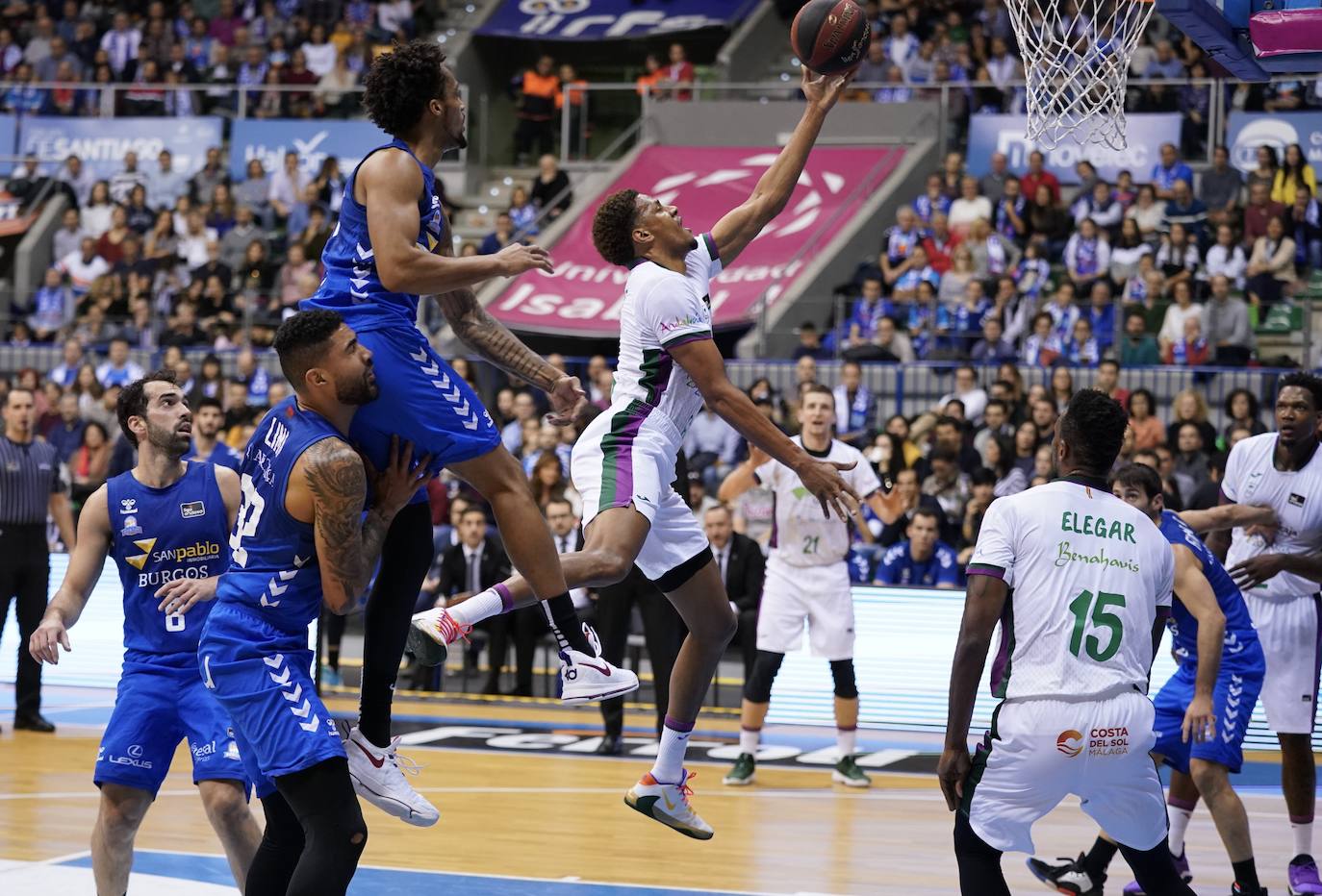 Fotos: El San Pablo Burgos-Unicaja, en imágenes