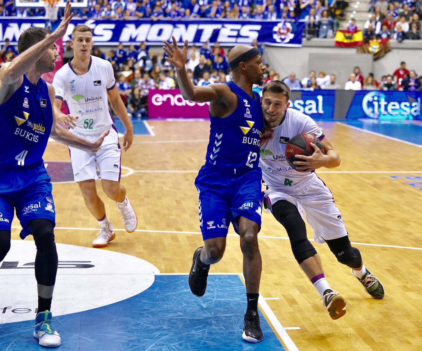 Fotos: El San Pablo Burgos-Unicaja, en imágenes