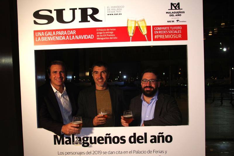 Los invitados a los XX Premios Malagueños del Año de SUR, en imágenes