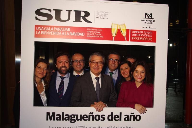 Los invitados a los XX Premios Malagueños del Año de SUR, en imágenes