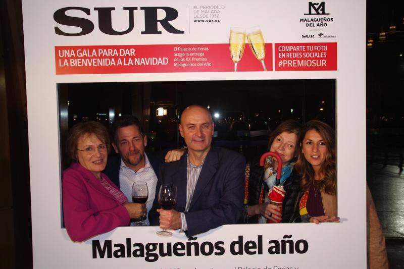 Los invitados a los XX Premios Malagueños del Año de SUR, en imágenes