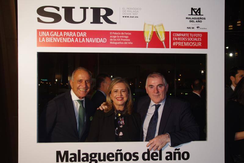 Los invitados a los XX Premios Malagueños del Año de SUR, en imágenes