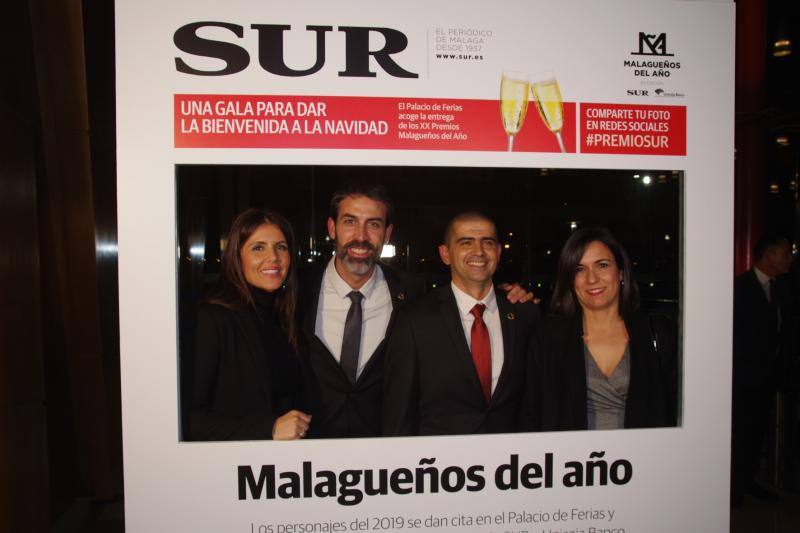 Los invitados a los XX Premios Malagueños del Año de SUR, en imágenes