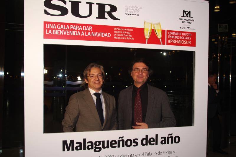 Los invitados a los XX Premios Malagueños del Año de SUR, en imágenes