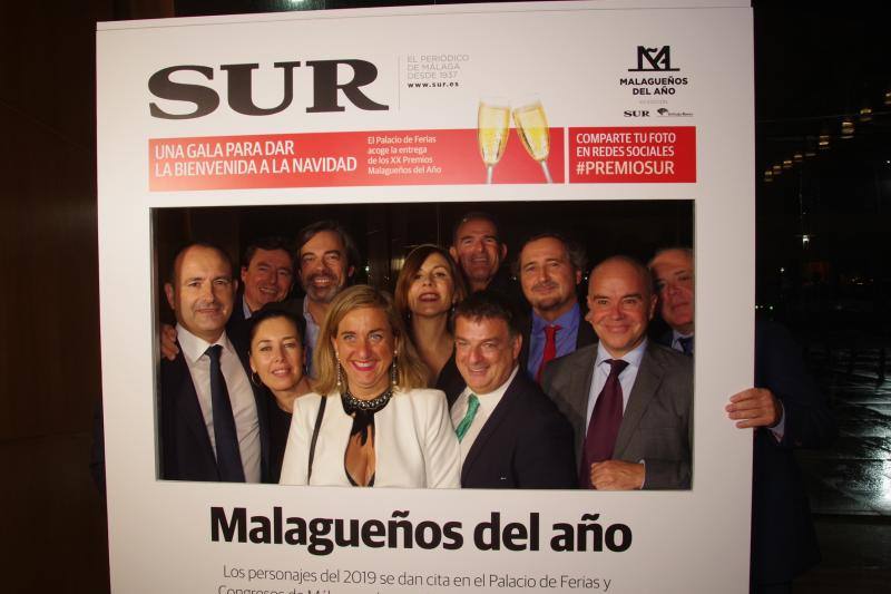 Los invitados a los XX Premios Malagueños del Año de SUR, en imágenes