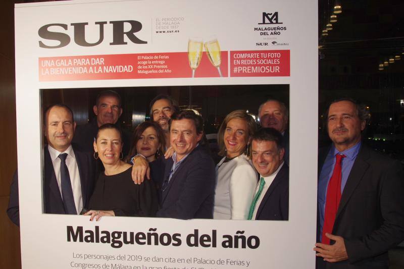 Los invitados a los XX Premios Malagueños del Año de SUR, en imágenes