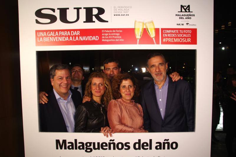 Los invitados a los XX Premios Malagueños del Año de SUR, en imágenes