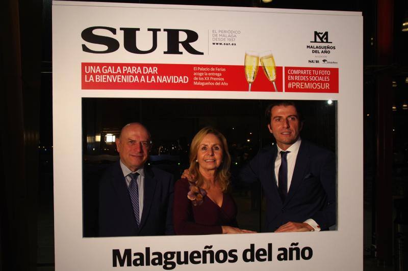 Los invitados a los XX Premios Malagueños del Año de SUR, en imágenes