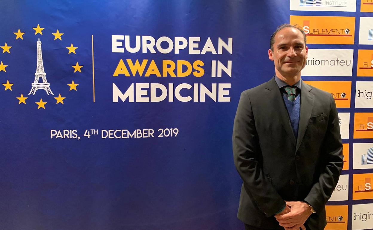 César Ramírez recibió el premio en una gala celebrada en París. 