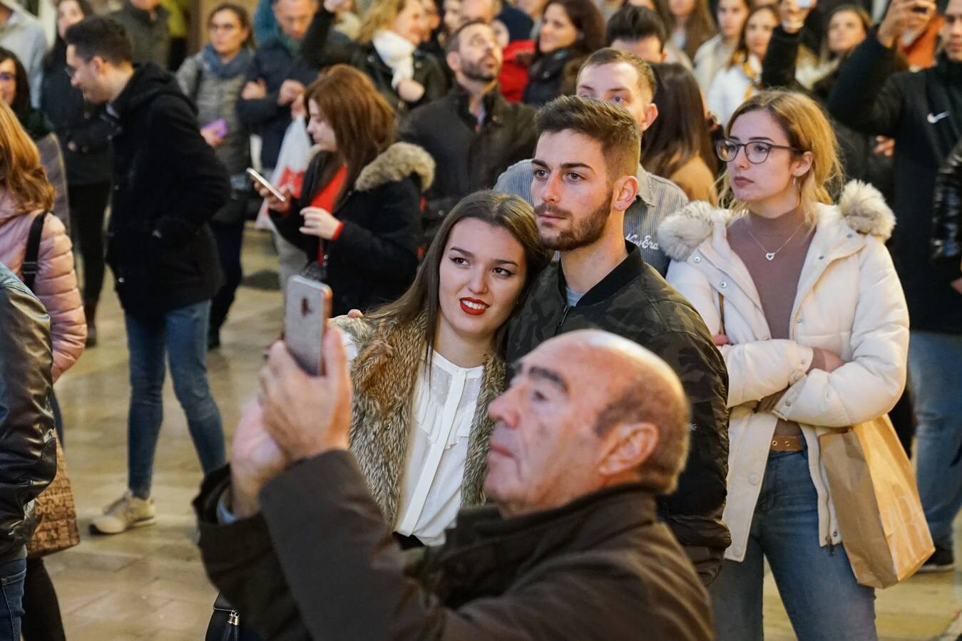 Miles de personas han asistido ya al espectáculo de luces del Centro de Málaga