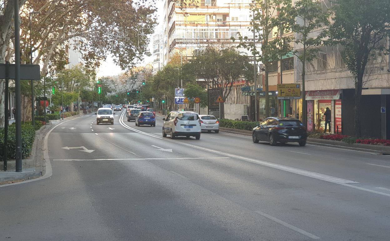 Vista de Ricardo Soriano, a la altura de Notario Luis Oliver. 