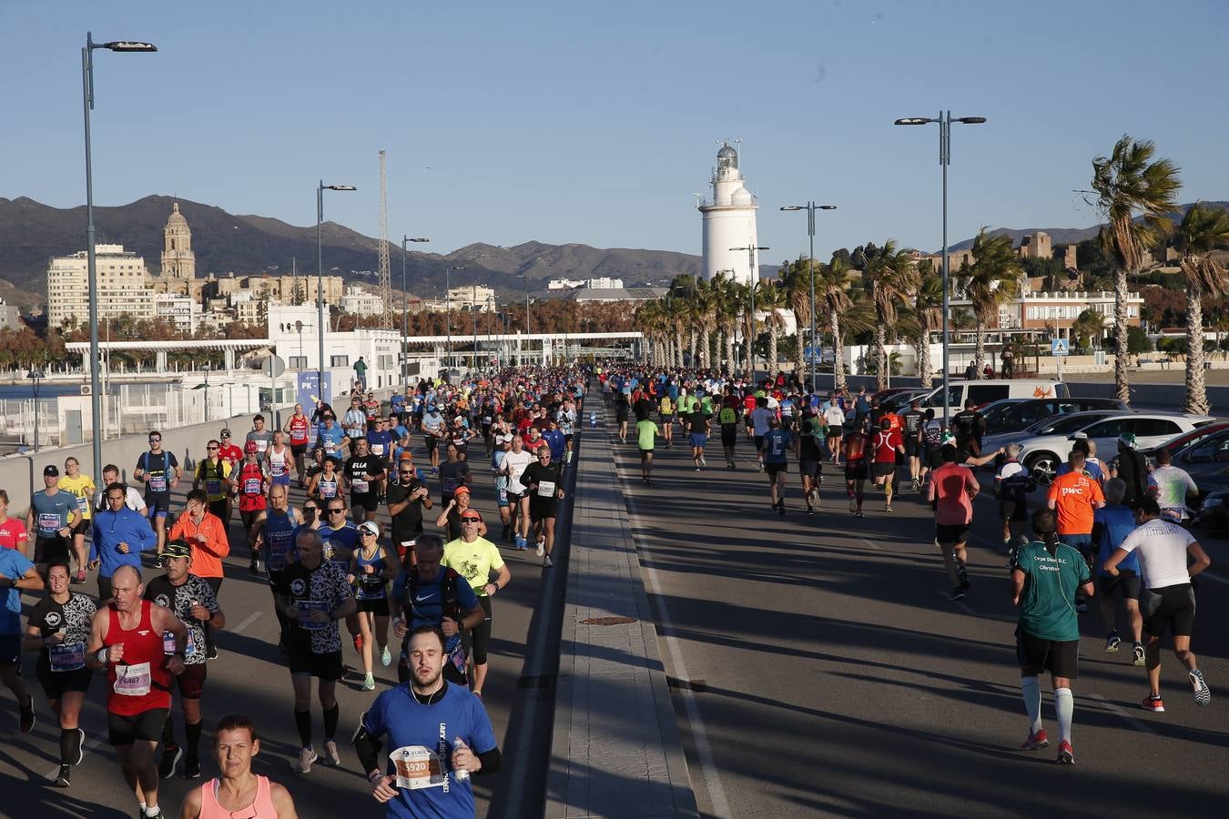 Las mejores imágenes del Maratón Málaga 