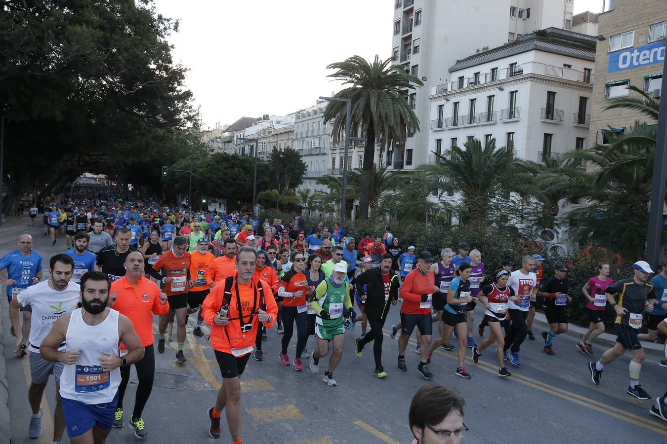 Las mejores imágenes del Maratón Málaga 