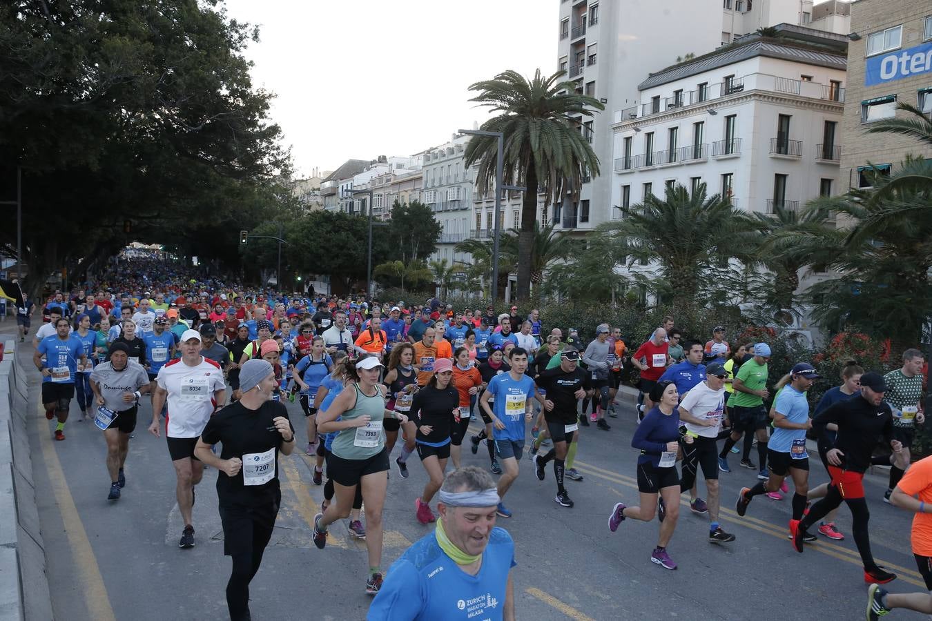 Las mejores imágenes del Maratón Málaga 