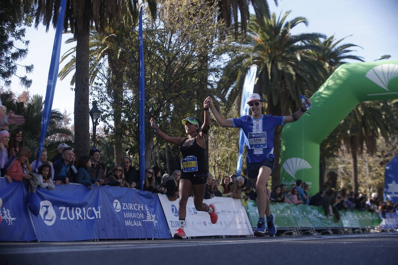 Las mejores imágenes del Maratón Málaga 