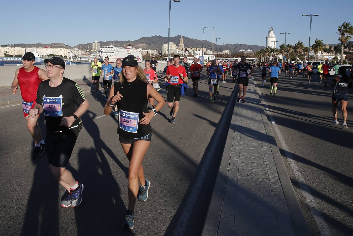 Las mejores imágenes del Maratón Málaga 