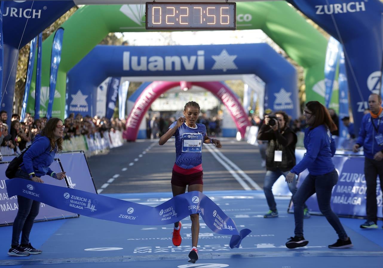 Las mejores imágenes del Maratón Málaga 