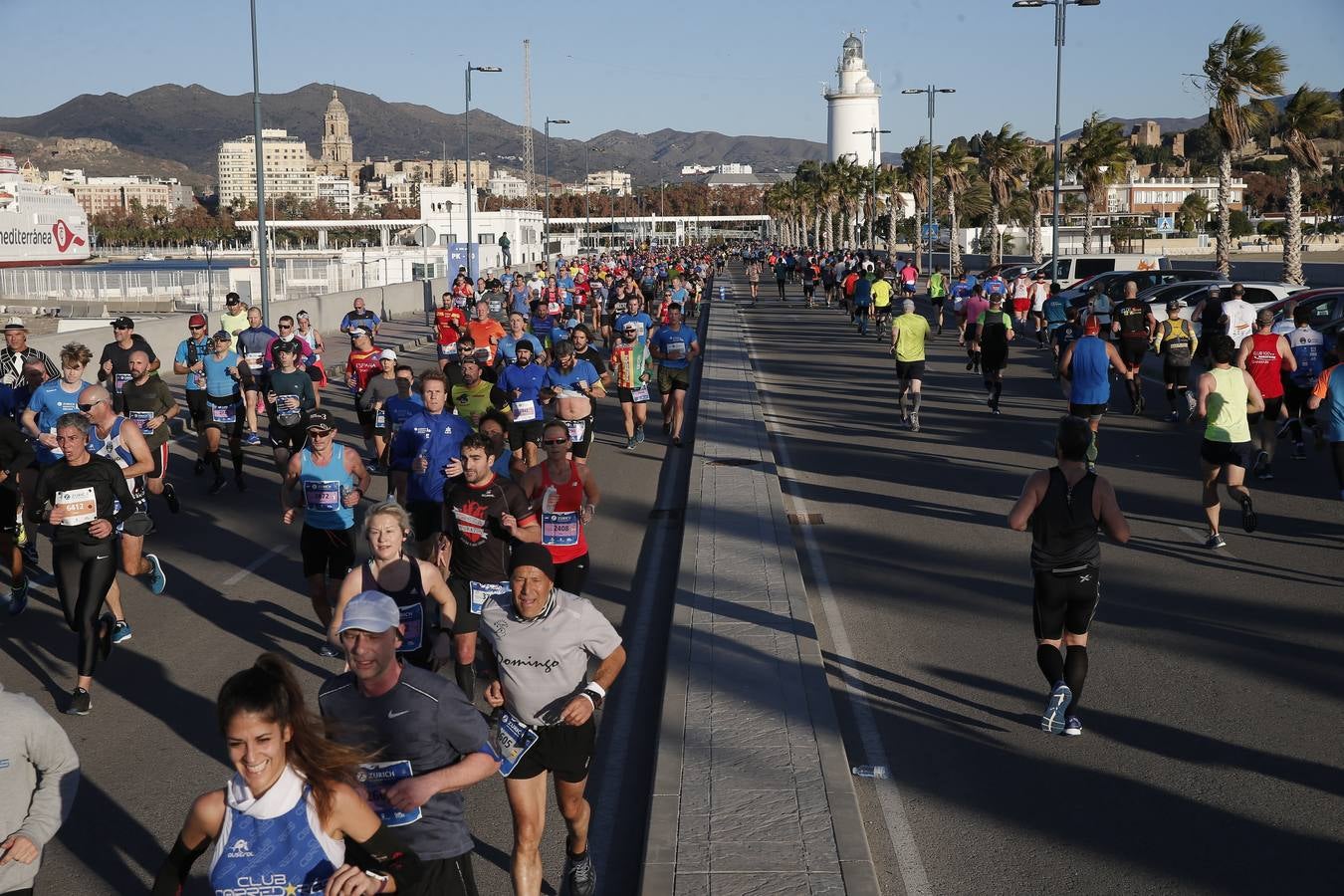 Las mejores imágenes del Maratón Málaga 