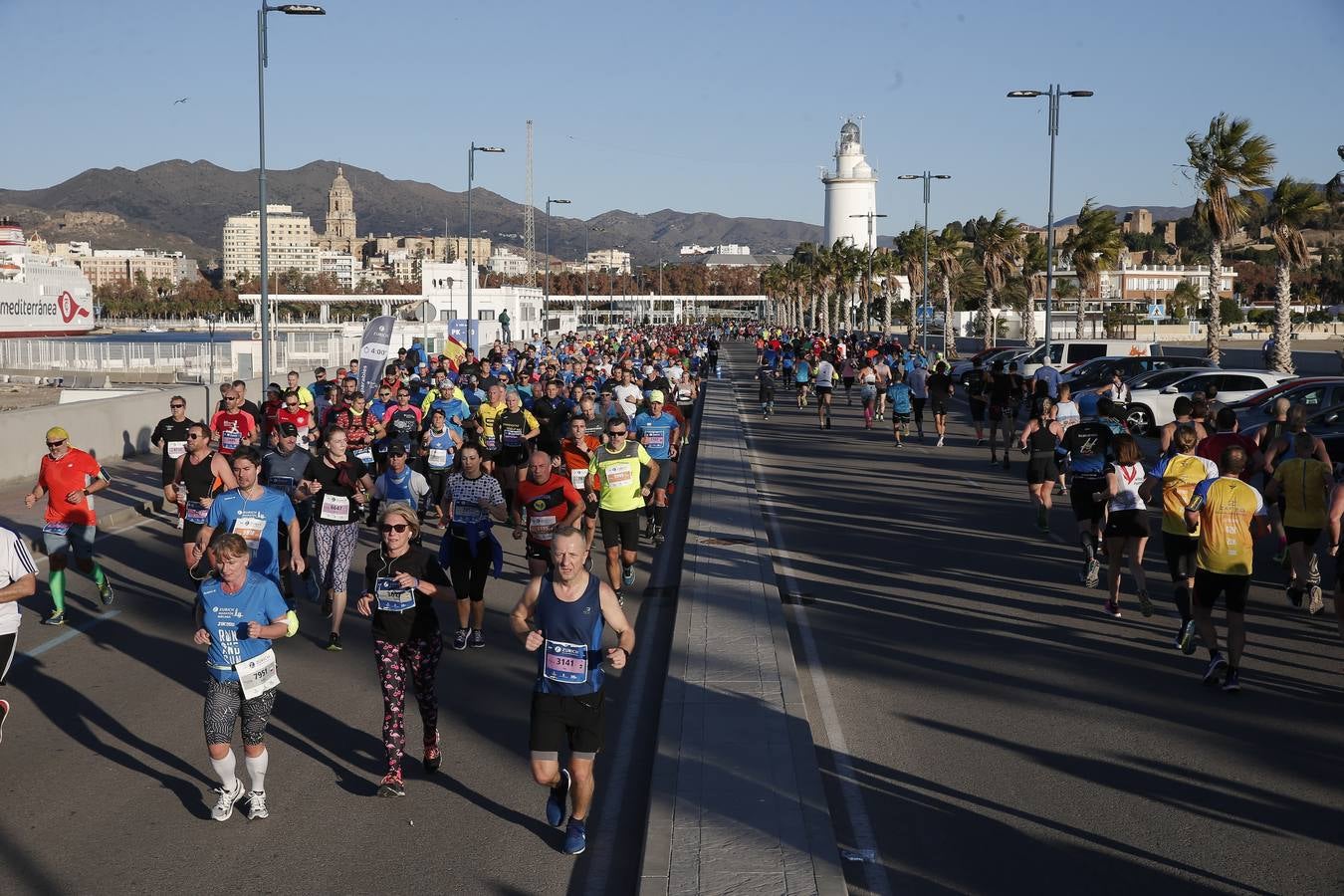 Las mejores imágenes del Maratón Málaga 