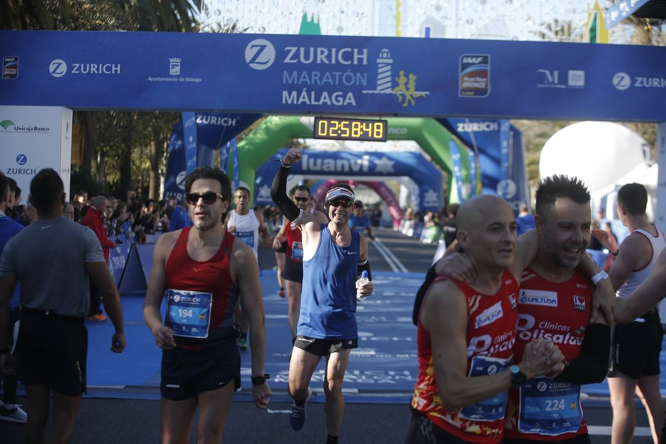 Las mejores imágenes del Maratón Málaga 