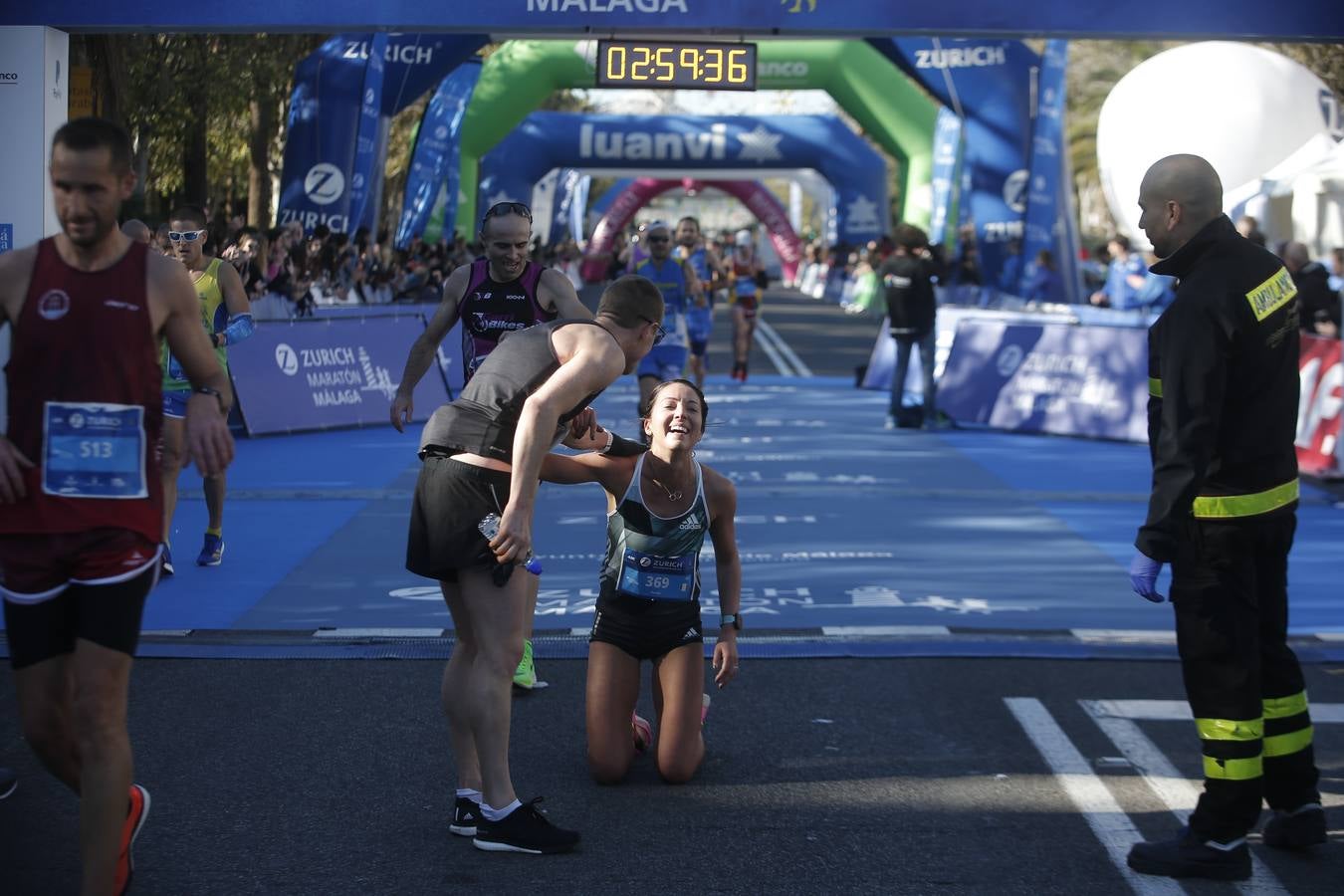 Las mejores imágenes del Maratón Málaga 