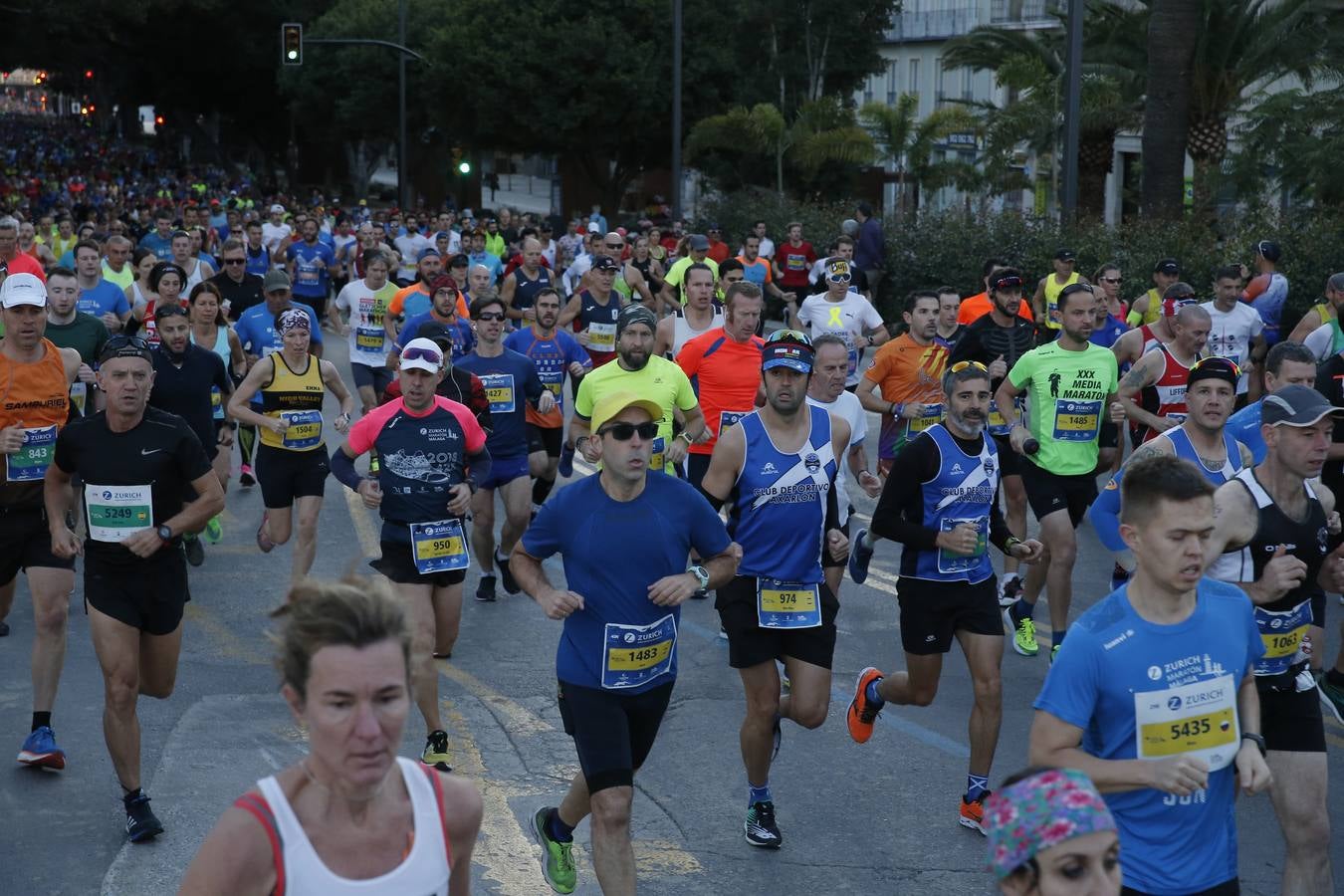 Las mejores imágenes del Maratón Málaga 