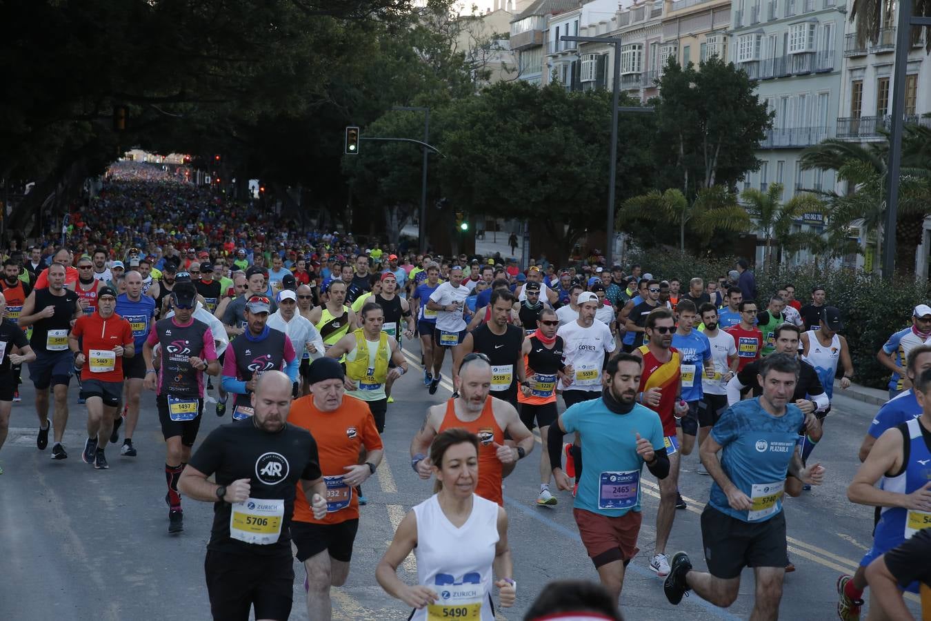 Las mejores imágenes del Maratón Málaga 