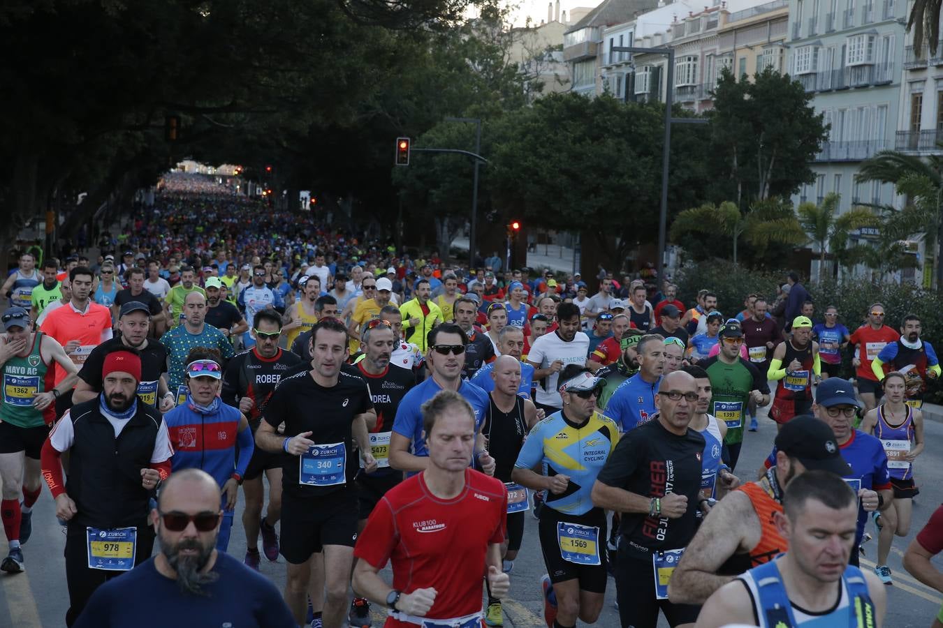 Las mejores imágenes del Maratón Málaga 