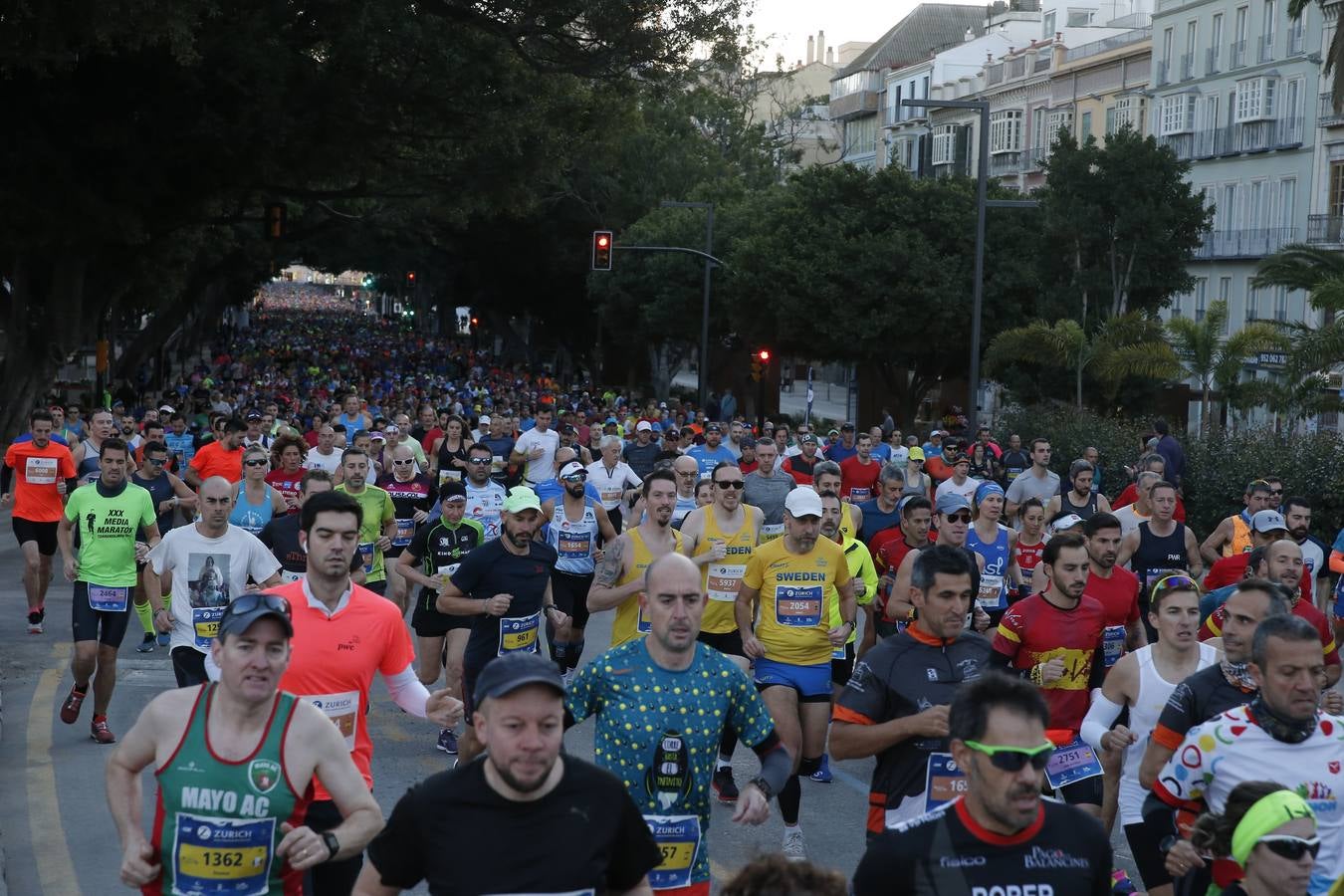 Las mejores imágenes del Maratón Málaga 