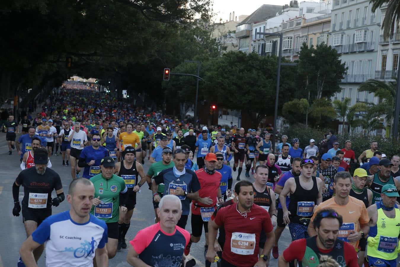 Las mejores imágenes del Maratón Málaga 